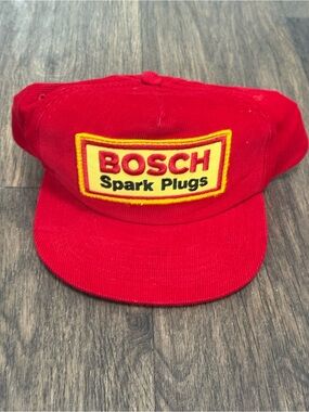 Vintage Bosch spark plugs trucker hat